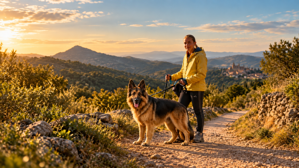 Marleen wandelt naar Santiago de Compostela voor honden met kanker